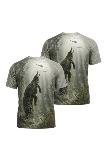 Pro Fishing Short Sleeve - Abyss Gatorrr - AOS71 image 1