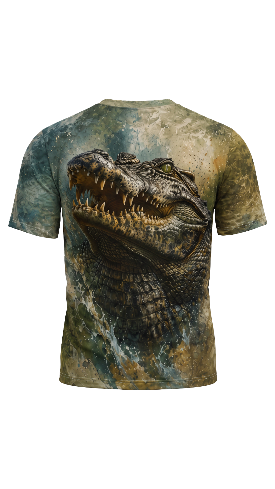 Pro Fishing Short Sleeve - Swamp Jaw - AOS98 image 5