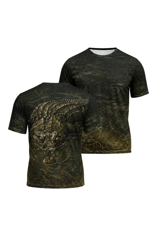 Pro Fishing Short Sleeve - Gator Mudline Predator - AOS99 image 1