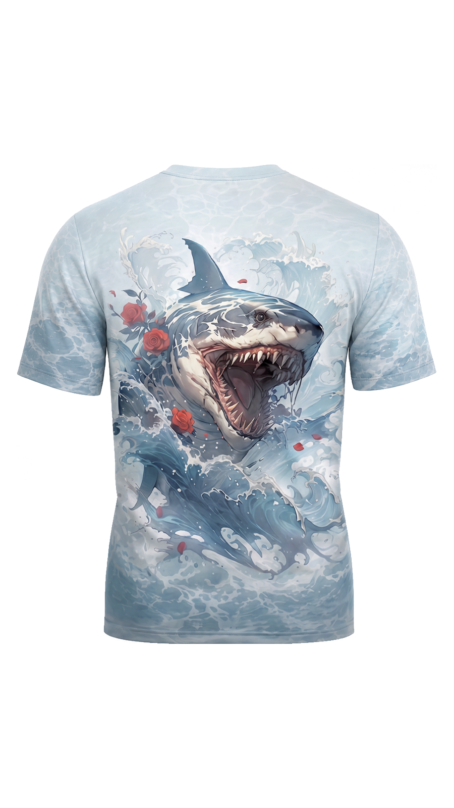 Pro Fishing Short Sleeve - Rosejaw Shark - AOS102 image 5