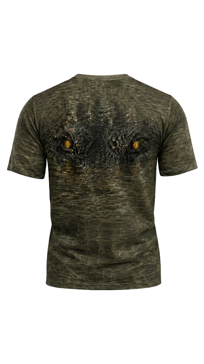 Pro Fishing Short Sleeve - Gator Eyes Swamp - AOS93 image 5