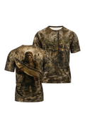 Pro Fishing Short Sleeve - Woodland Bigfoot Muskie image 1