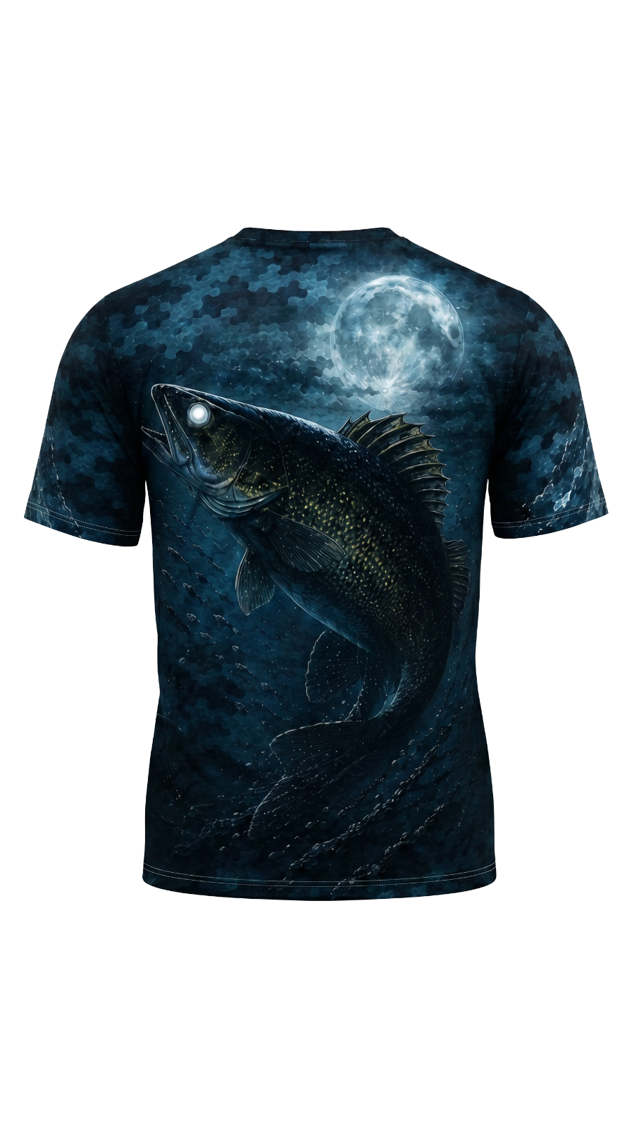 Pro Fishing Short Sleeve - Moonlit Eye Walleye - AOS90 image 5