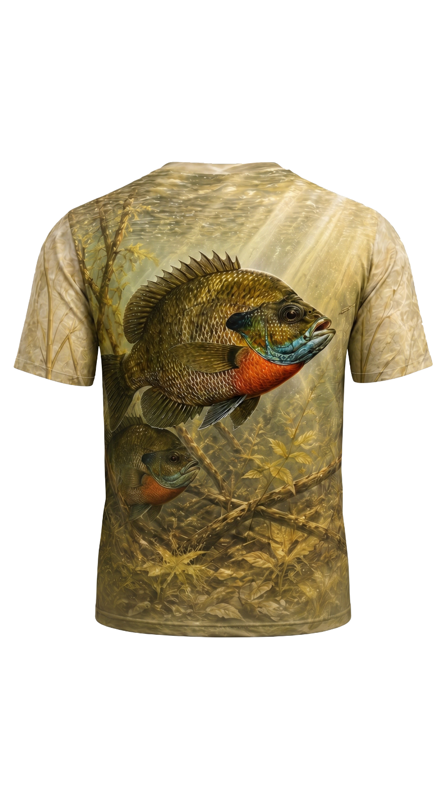 Pro Fishing Short Sleeve - Sunlit Shallows Bluegill - AOS77 image 5