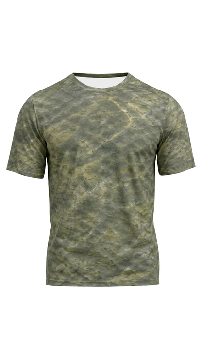 Pro Fishing Short Sleeve - Sunlit Scale Bluegill - AOS78 image 6