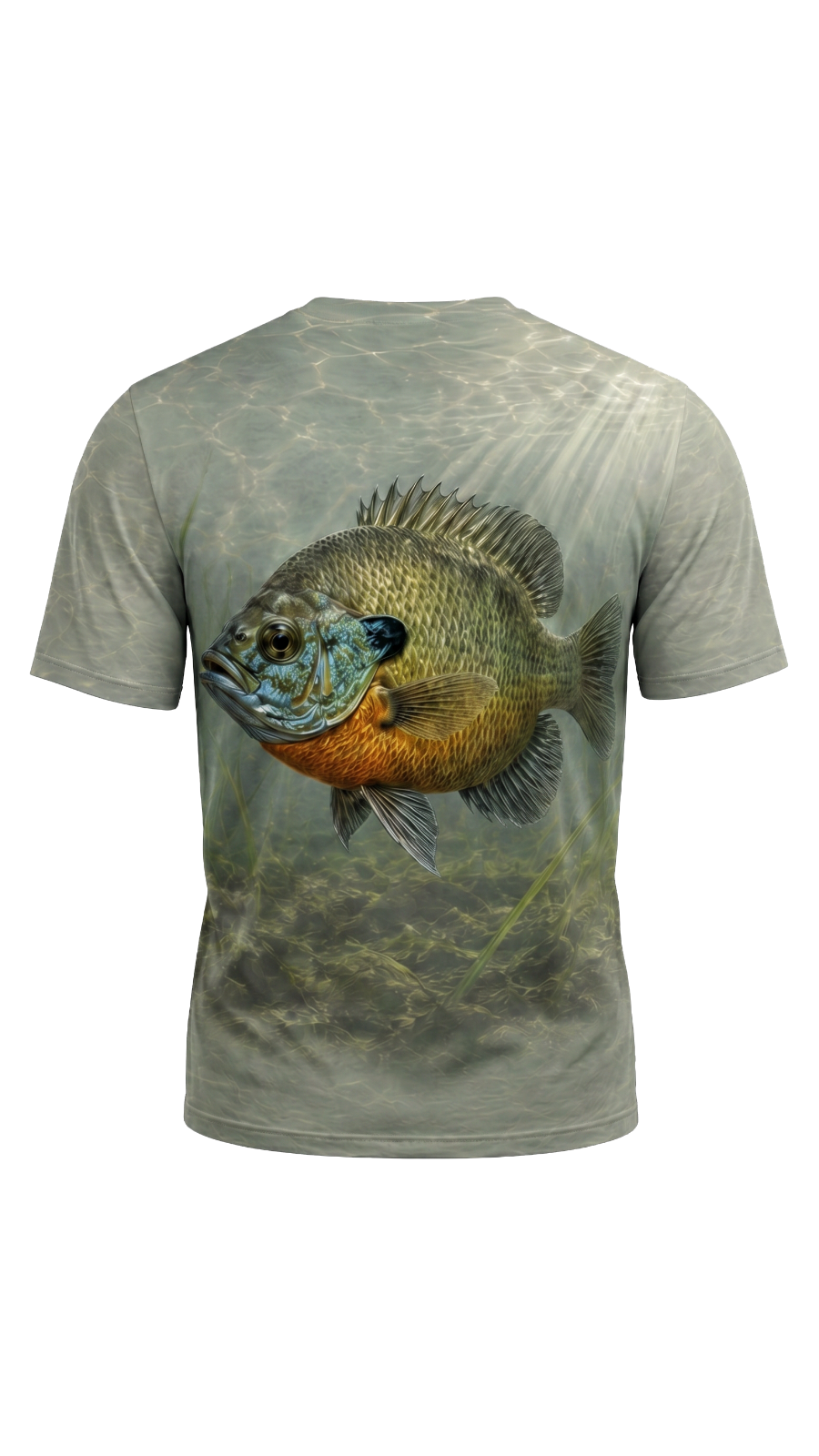 Pro Fishing Short Sleeve - Sunlit Marsh Bluegill - AOS95 image 5