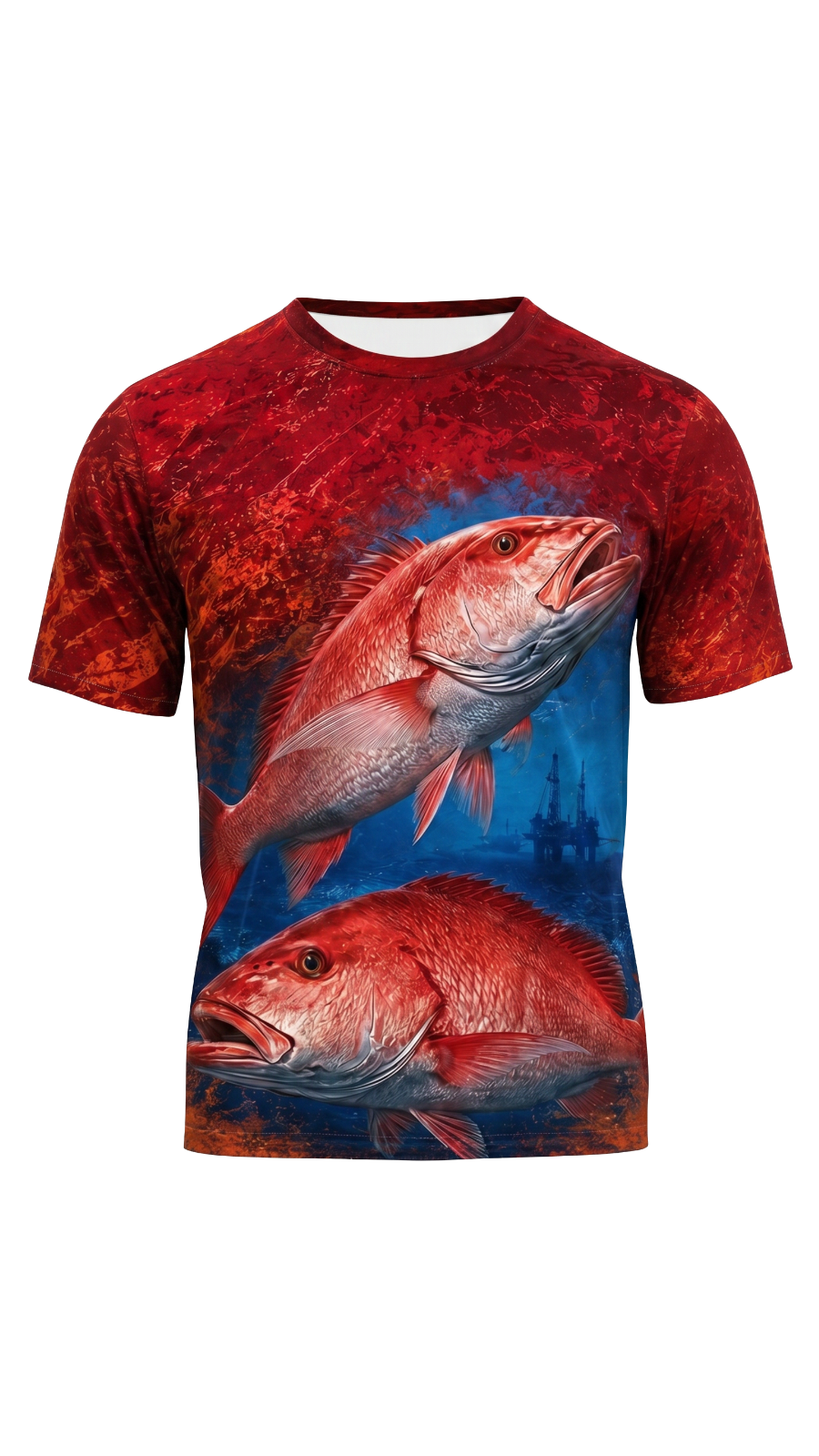 Pro Fishing Short Sleeve - Rig Reef Snapper - AOS88 image 5