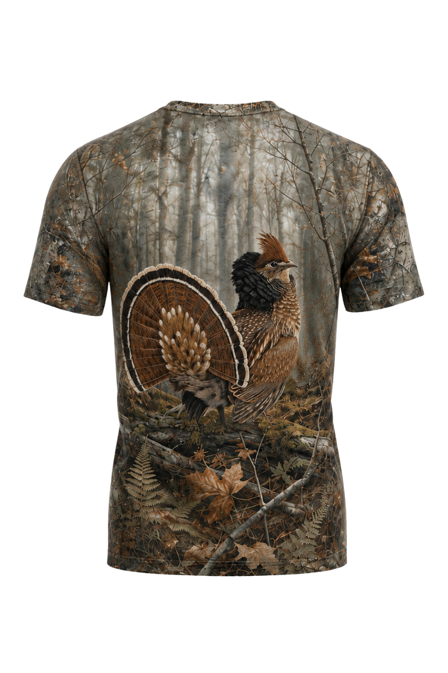 Pro Hunting Short Sleeve - Ruffed Grouse Drummer image 5