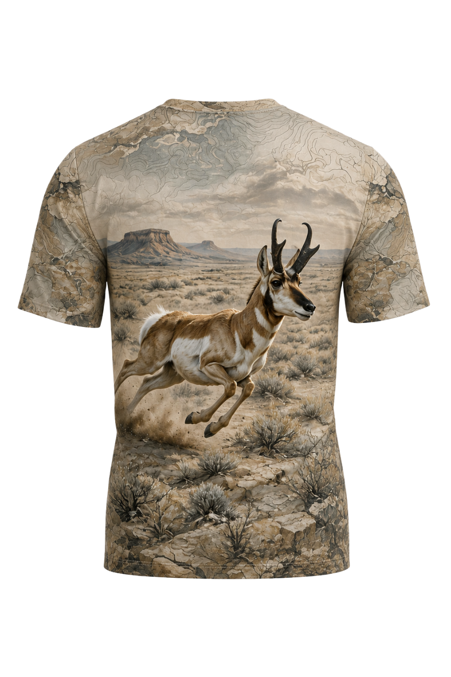 Pro Hunting Short Sleeve - Pronghorn Sage Basin Sprint image 5