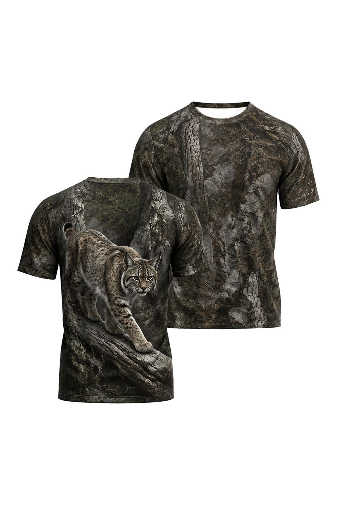 Pro Hunting Short Sleeve - Bobcat Cedar Shadow - ULS320V image 1