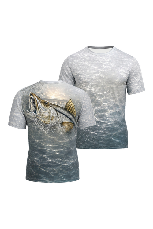 Pro Fishing Short Sleeve - Bridge Strike Snook image 1