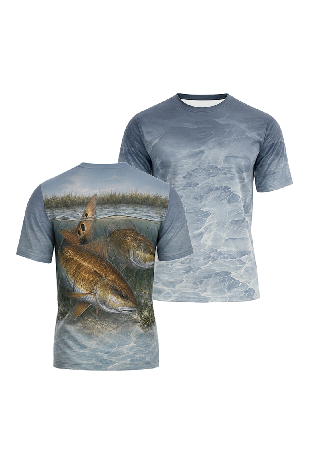 Pro Fishing Short Sleeve - Grass Flat Redfish image 1