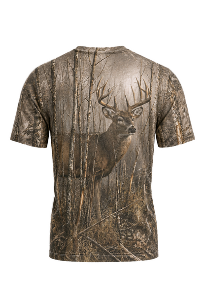 Pro Hunting Short Sleeve - Birch Forest Whitetail image 5