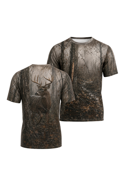 Pro Hunting Short Sleeve - Dark Oak Whitetail image 1