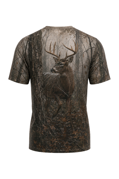 Pro Hunting Short Sleeve - Dark Oak Whitetail image 5