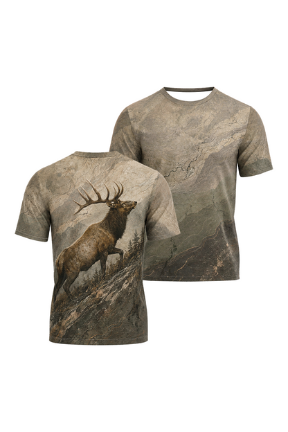 Pro Hunting Short Sleeve - Mountain Elk Summit image 1