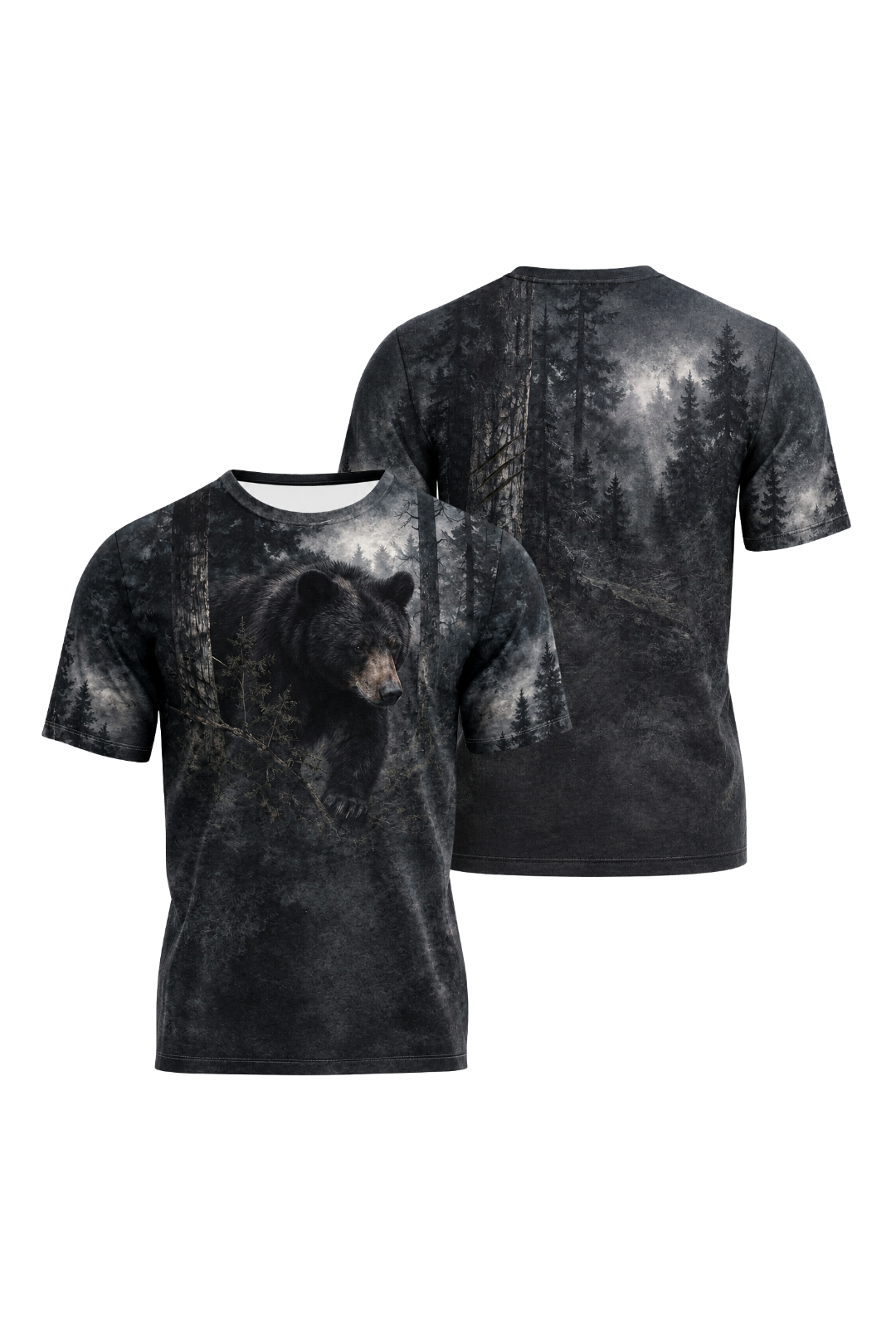 Pro Hunting Short Sleeve - Dark Timber Black Bear Stalker image 1
