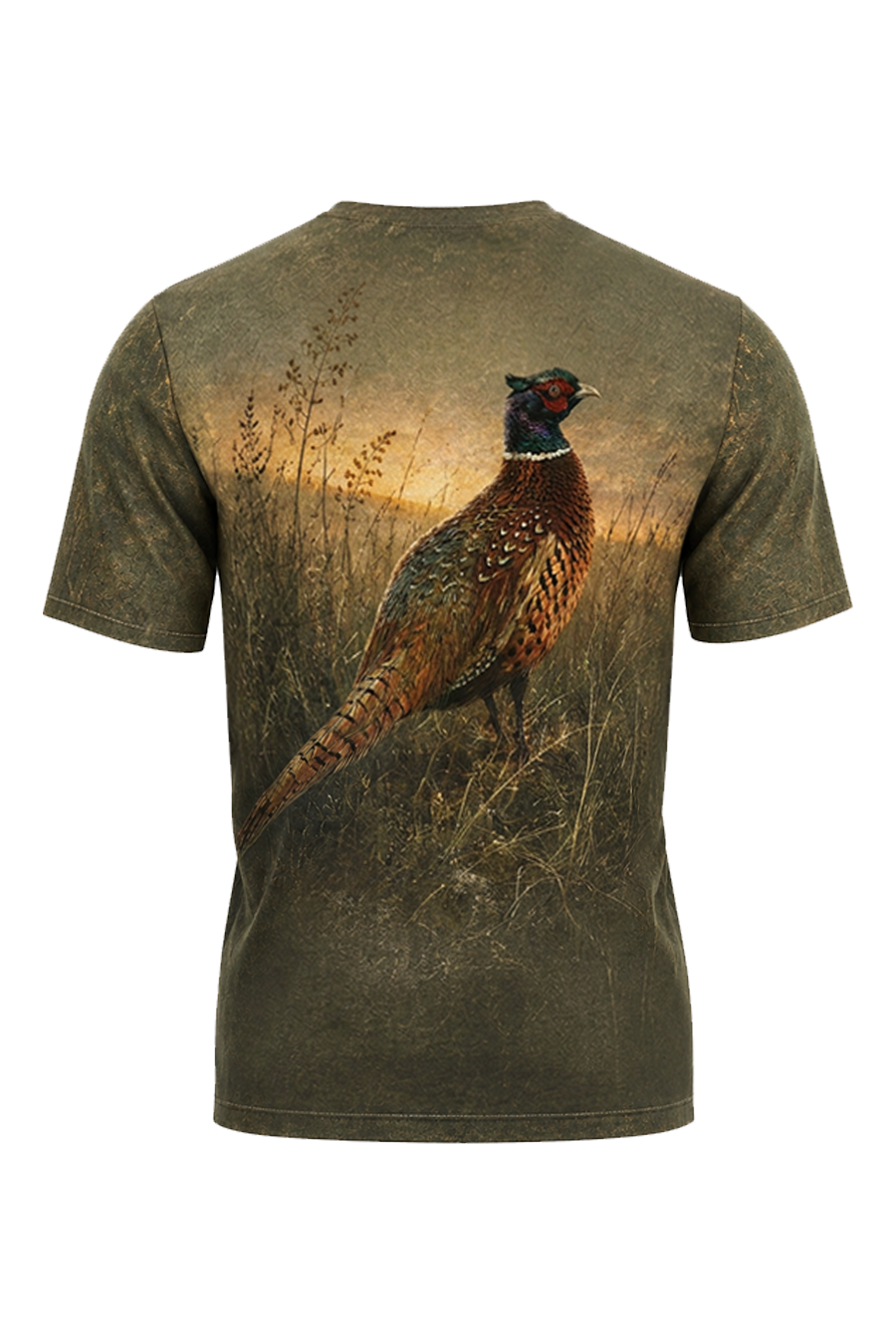 Pro Hunting Short Sleeve - Golden Dawn Pheasant Watcher image 5