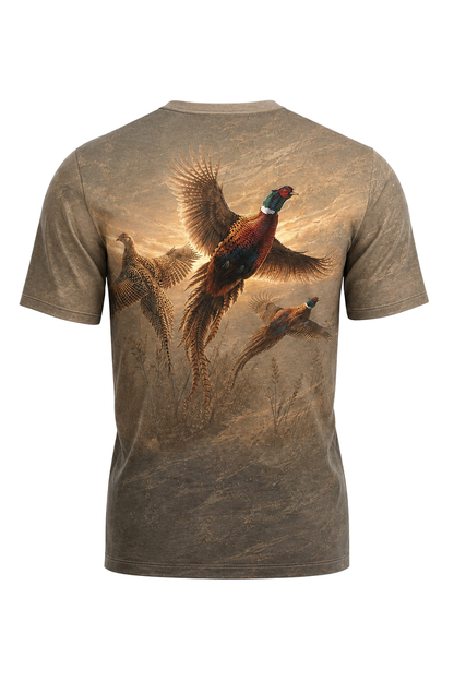 Pro Hunting Short Sleeve - Golden Pheasant Flush image 5