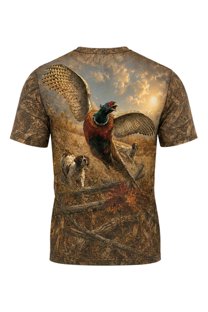 Pro Hunting Short Sleeve - Golden Pheasant Field Flush image 5