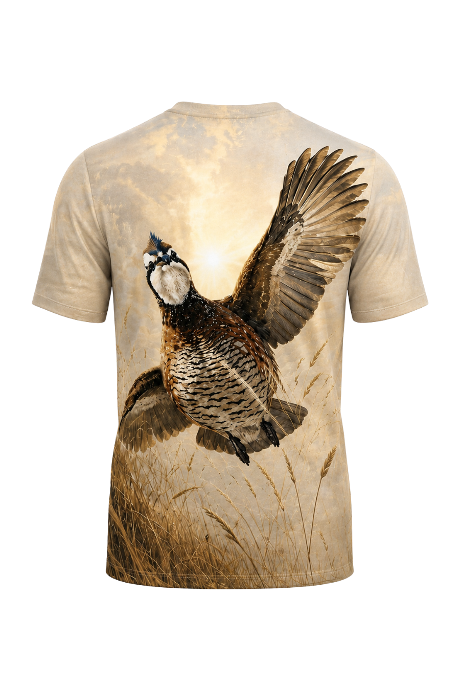 Pro Hunting Short Sleeve - Sunburst Wheat Quail Rise image 5