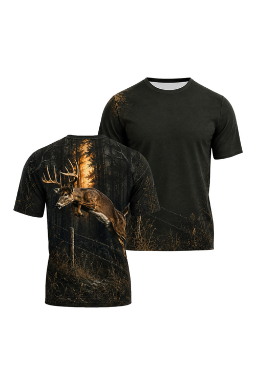 Pro Hunting Short Sleeve - Twilight Whitetail Bound - ULS470K image 1