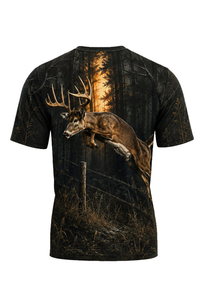 Pro Hunting Short Sleeve - Twilight Whitetail Bound - ULS470K image 5