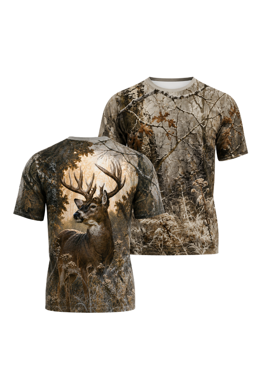Pro Hunting Short Sleeve - Frost Timber Whitetail Sentinel image 1