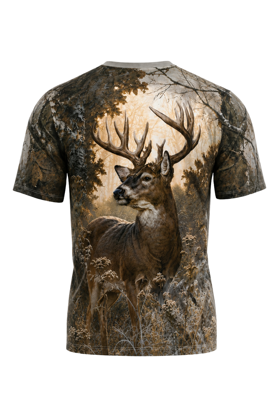 Pro Hunting Short Sleeve - Frost Timber Whitetail Sentinel image 5