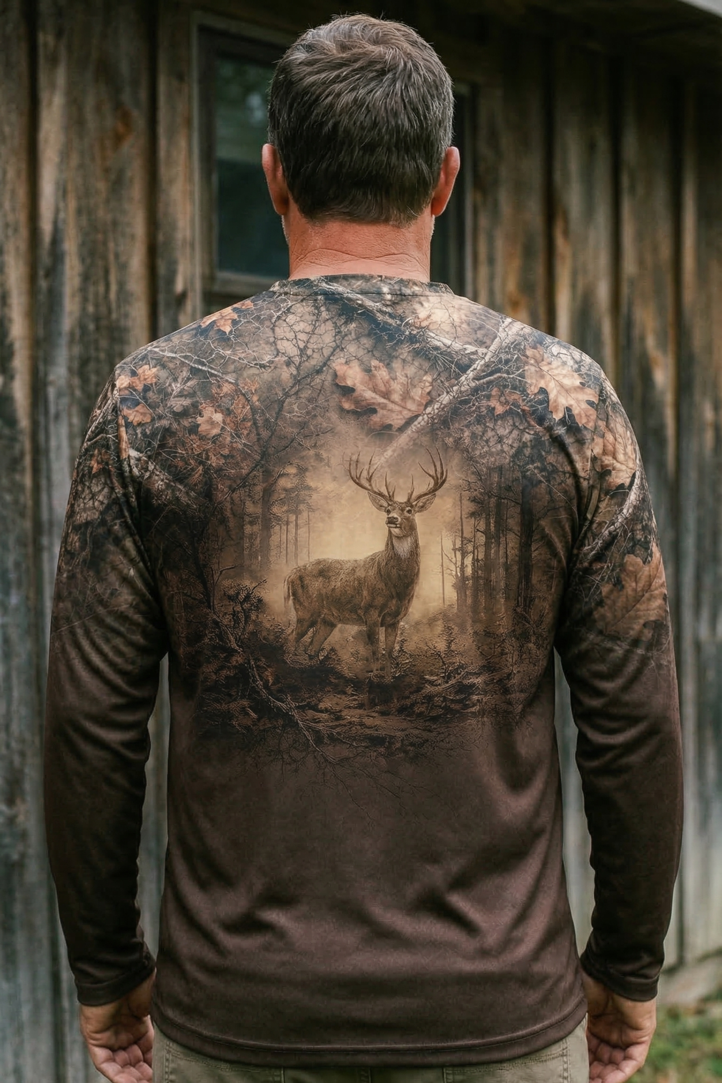 Performance Hunting Long Sleeve - Oak Forest Buck - OB1F