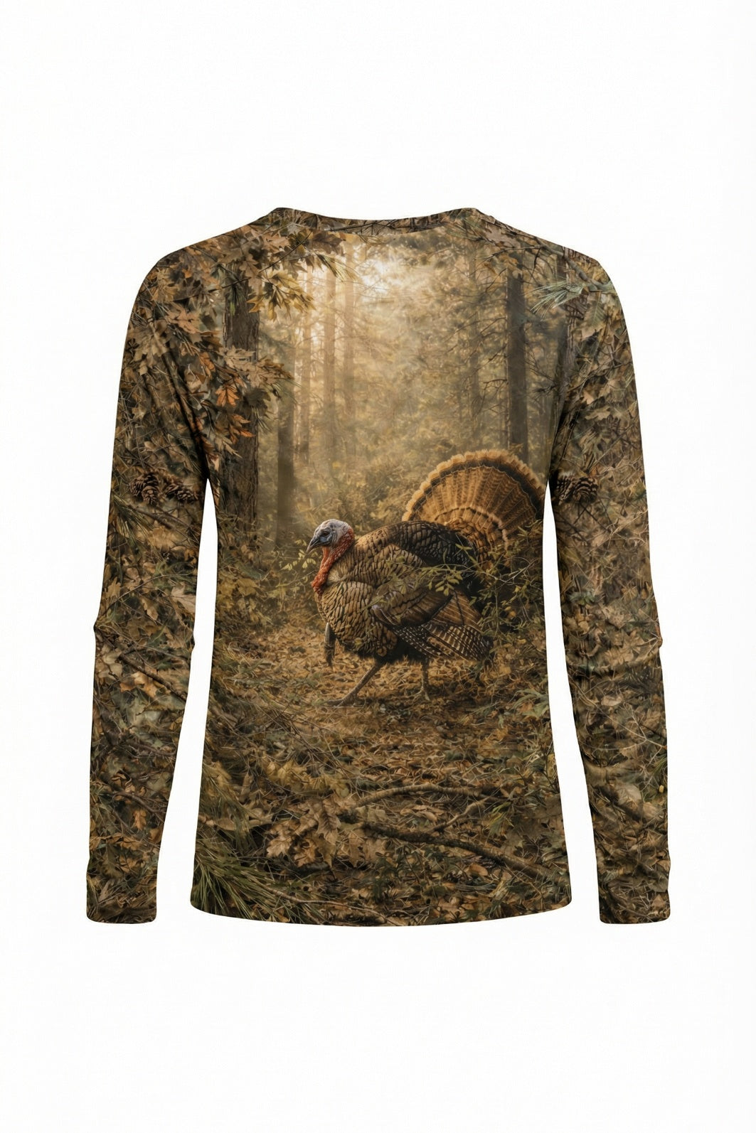Performance Hunting Long Sleeve - Timber Turkey Autumn Light - TBT28