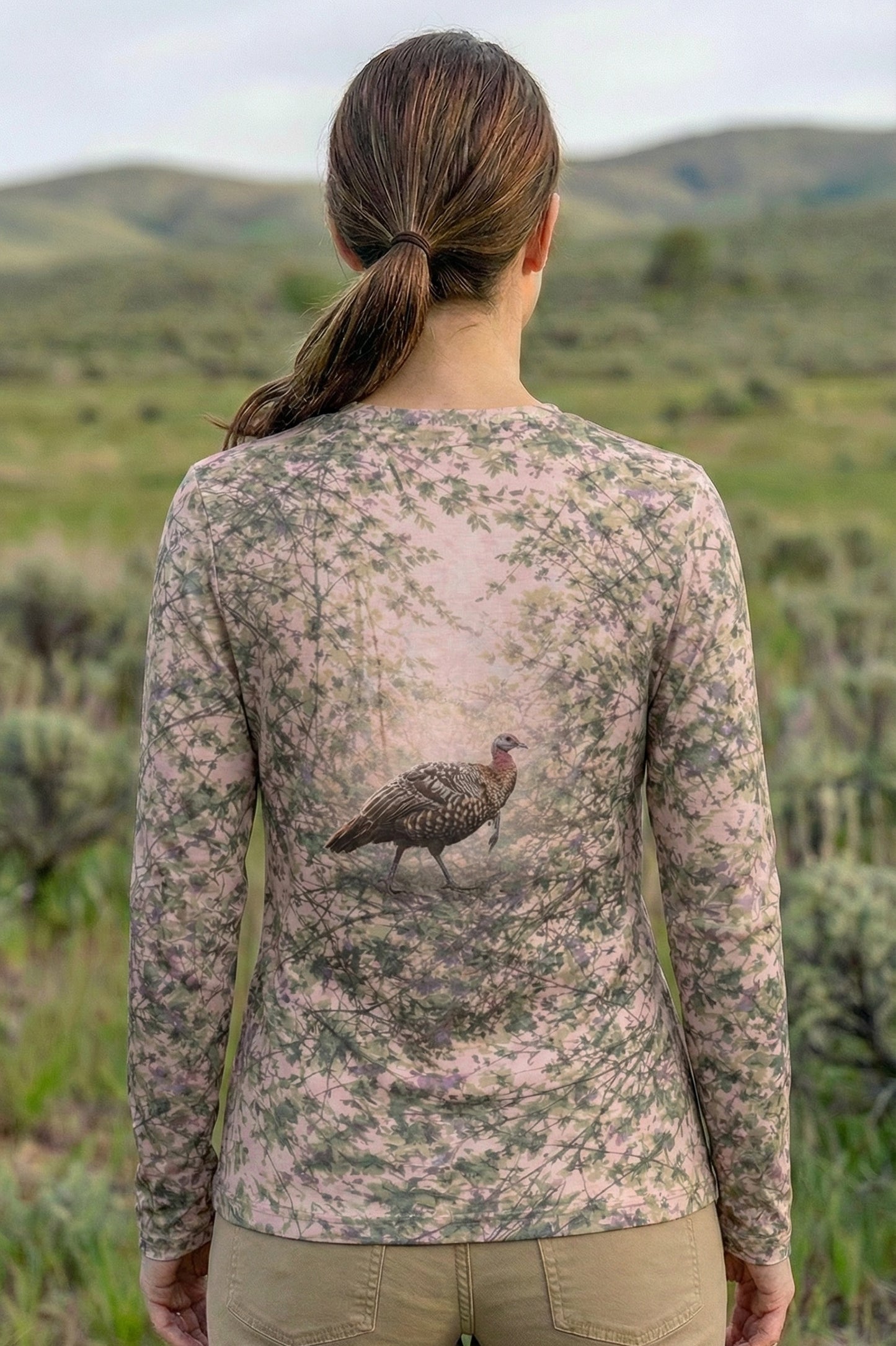 Performance Hunting Long Sleeve - Timber Turkey Soft Veil - TBT25