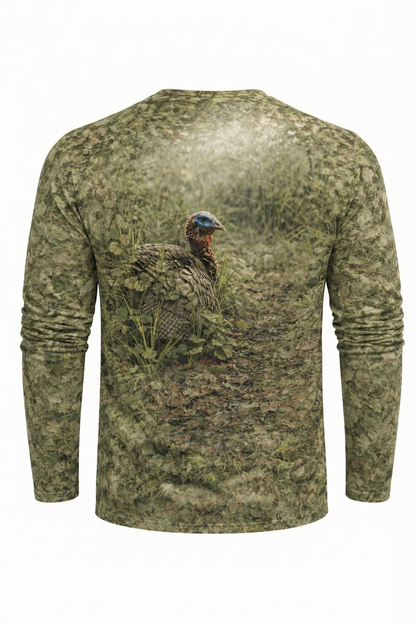 Performance Hunting Long Sleeve - Leaf Floor Timber Turkey - TBT21