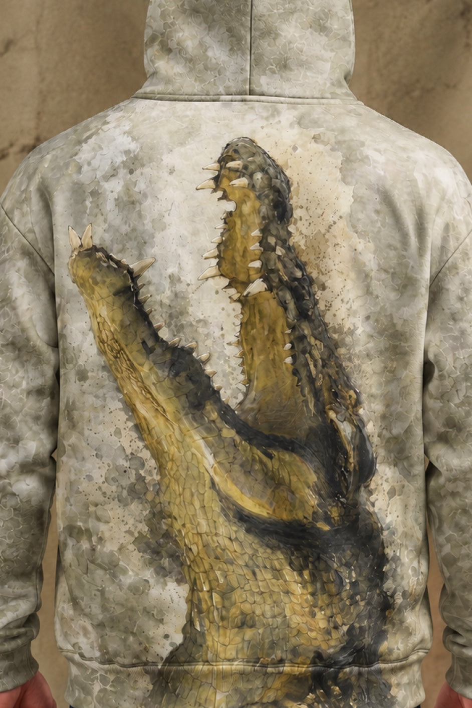 Performance Fleece-Lined Hoodie - Dark Swamp Strike image 4