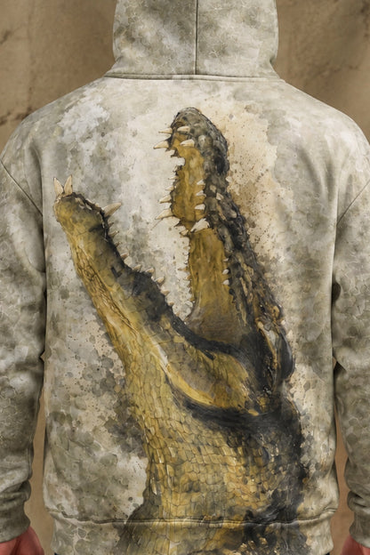 Performance Fleece-Lined Hoodie - Dark Swamp Strike image 4