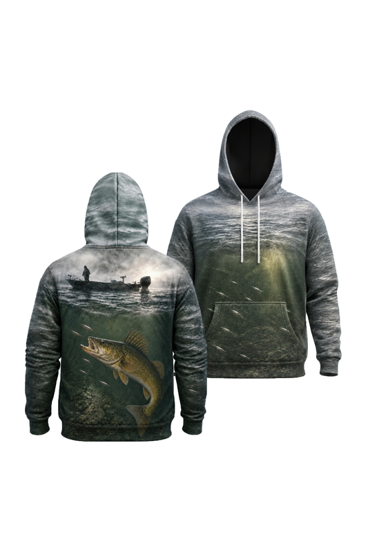 Performance Fleece-Lined Hoodie - Foggy Aluminum Morning image 1