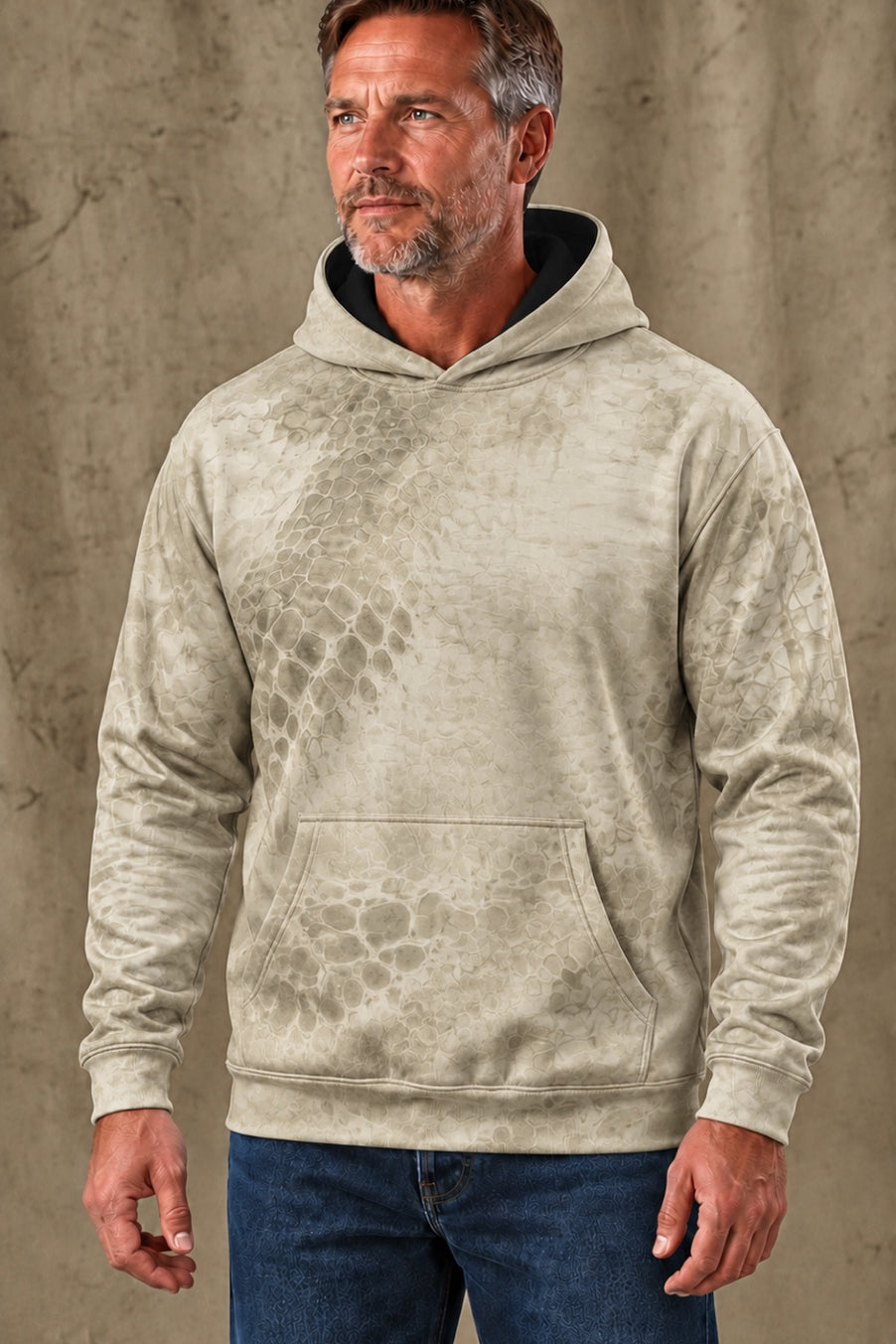Performance Fleece-Lined Hoodie - Dark Swamp Strike image 3