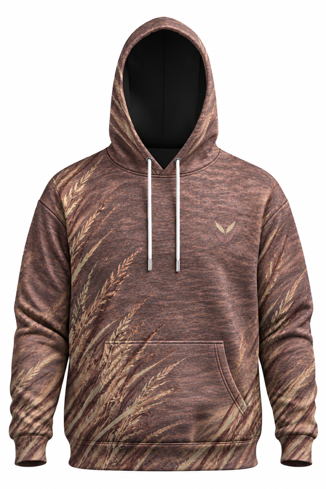 Performance Fleece-Lined Hoodie - Autumn Heather Grouse Flush image 6