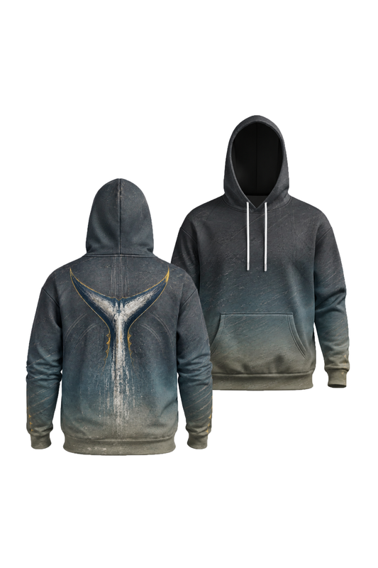 Performance Fleece-Lined Hoodie - Tuna Tail Grunge image 1