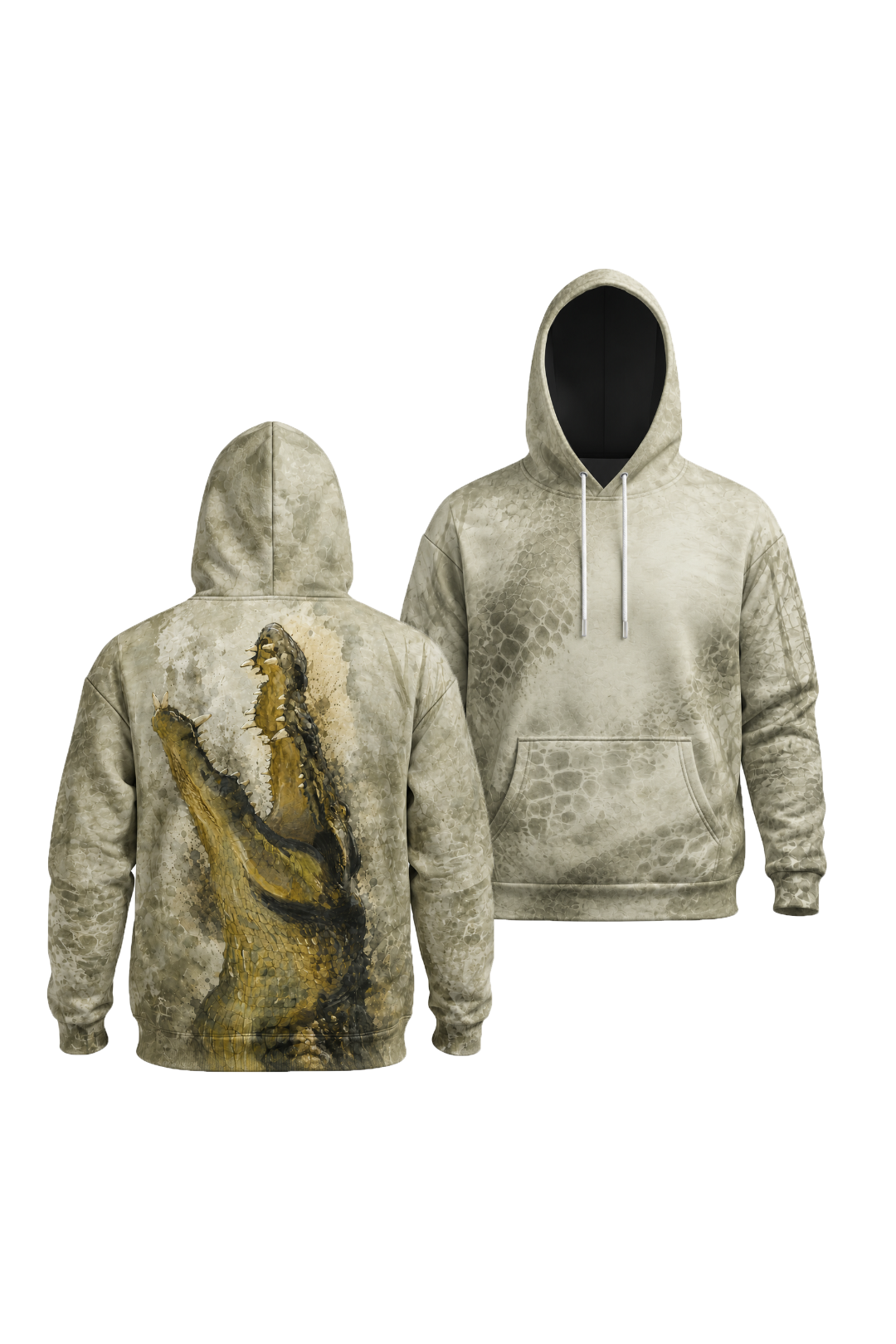 Performance Fleece-Lined Hoodie - Dark Swamp Strike image 1