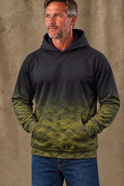 Performance Fleece-Lined Hoodie - Midnight Bass Strike image 3