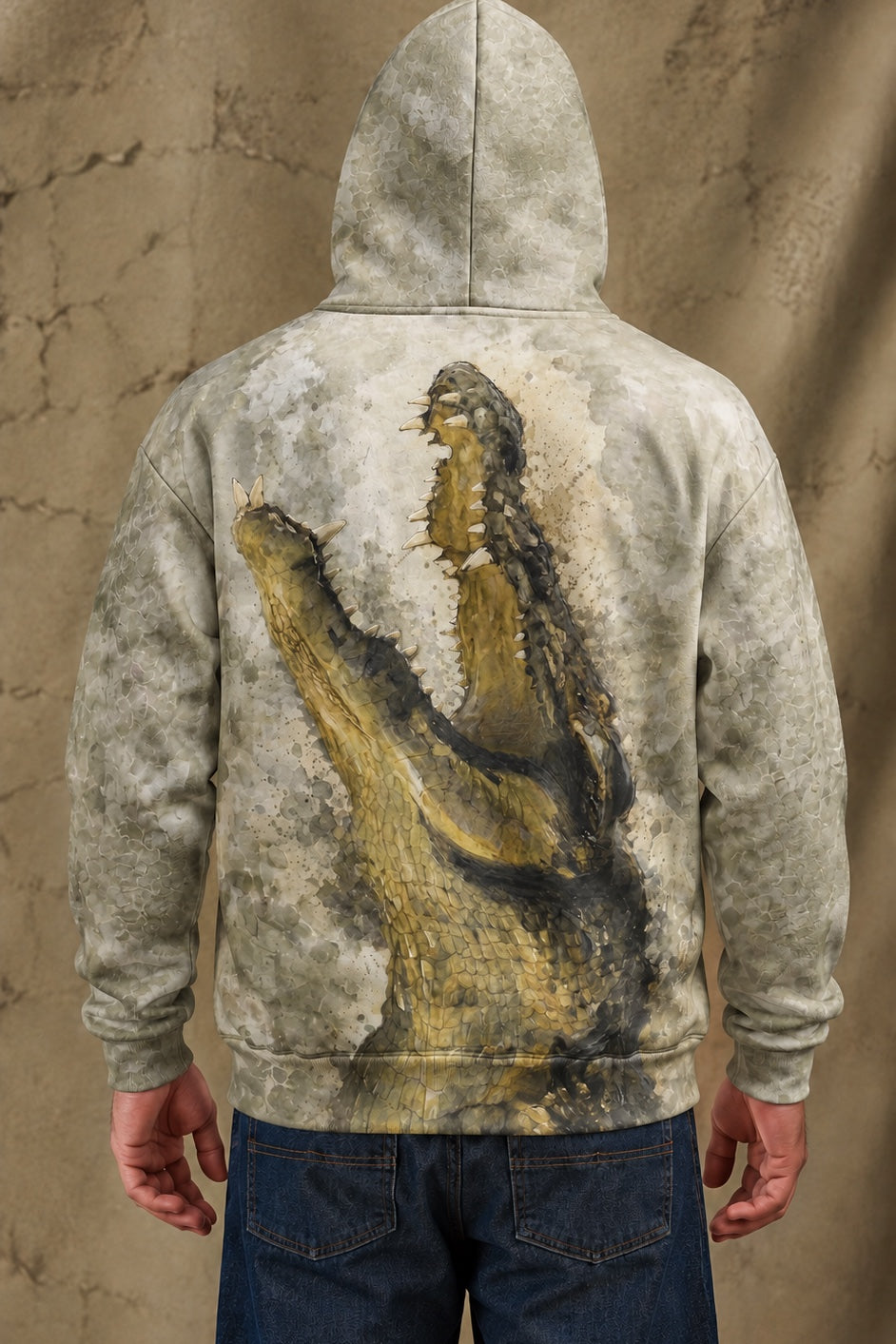 Performance Fleece-Lined Hoodie - Dark Swamp Strike image 2