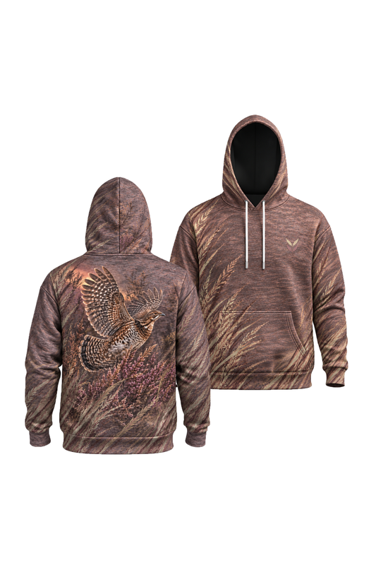 Performance Fleece-Lined Hoodie - Autumn Heather Grouse Flush image 1