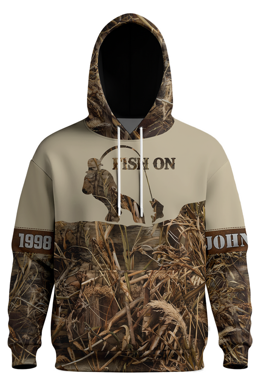 Everyday Hunter Hoodie - Fish On Marsh - REED9