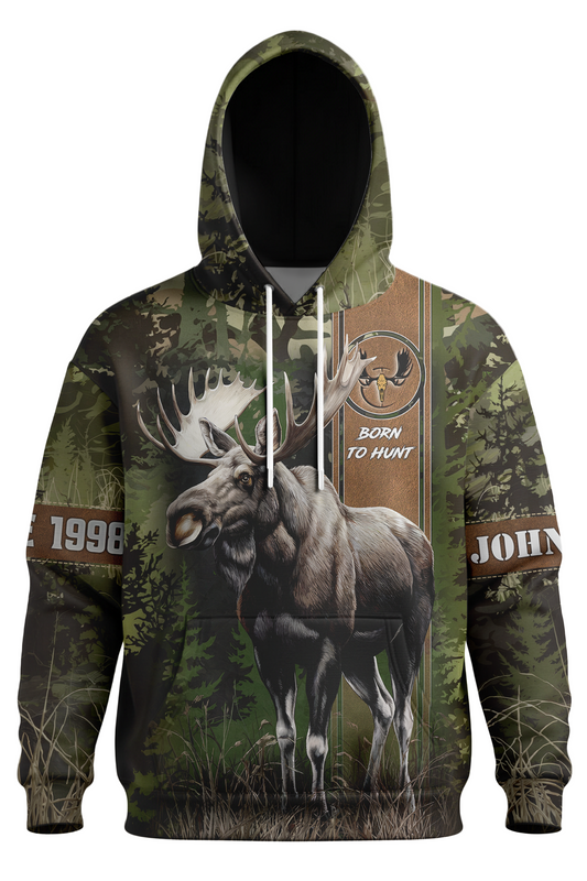 Everyday Hunter Hoodie - Northern Moose - M8H3