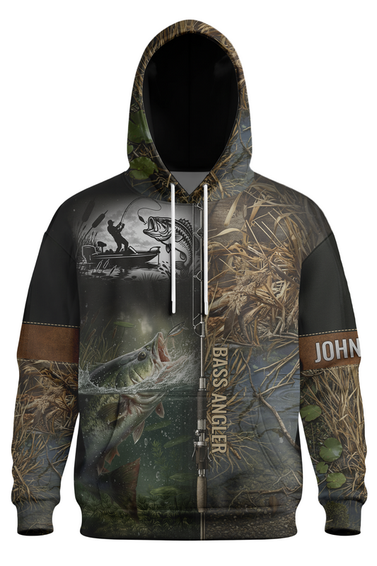 Everyday Hunter Hoodie - Bass Angler – B9A4