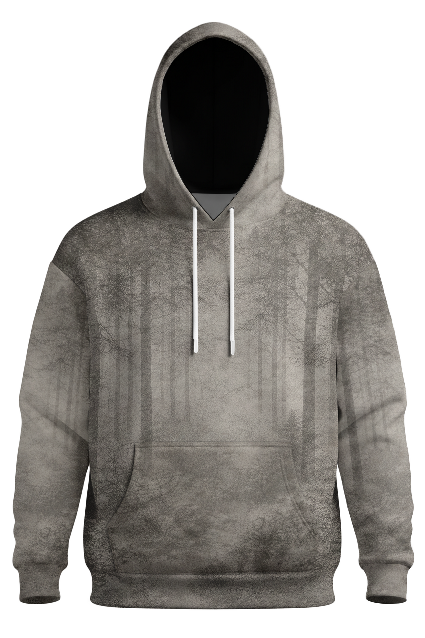 Hunter Fleece Hoodie - Mist Forest Stag – FH4Z