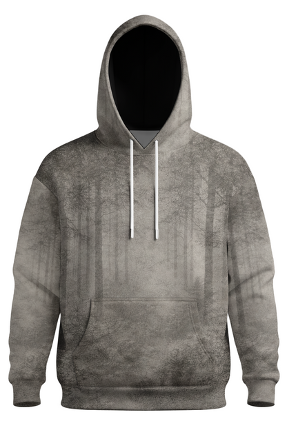 Hunter Fleece Hoodie - Mist Forest Stag – FH4Z