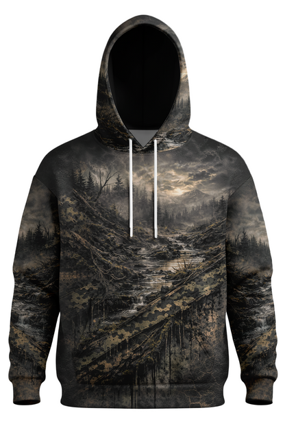 Hunter Fleece Hoodie — Midnight Creek Buck – D8RK