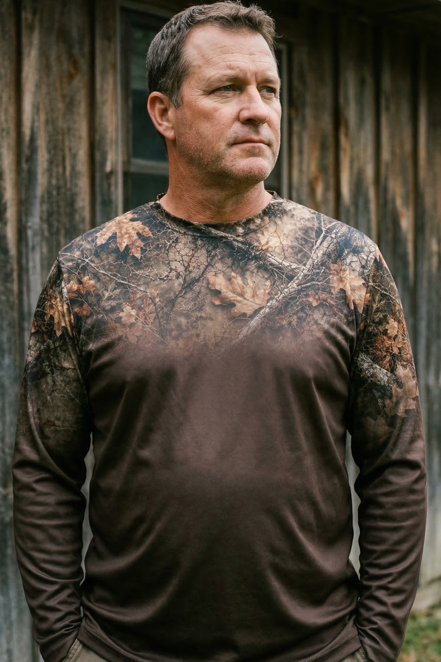 Performance Hunting Long Sleeve - Oak Forest Buck - OB1F